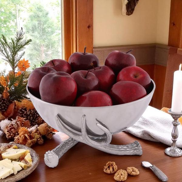 Arthur Court Antler Pedestal Bowl