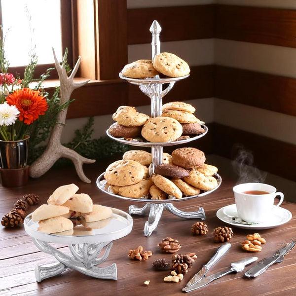 Arthur Court Antler Treat / Cookie Stand