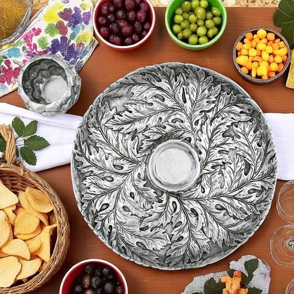 Arthur Court Artichoke Chip And Dip