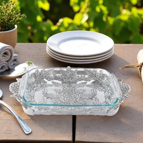 Arthur Court Artichoke Pyrex Holder 3qt