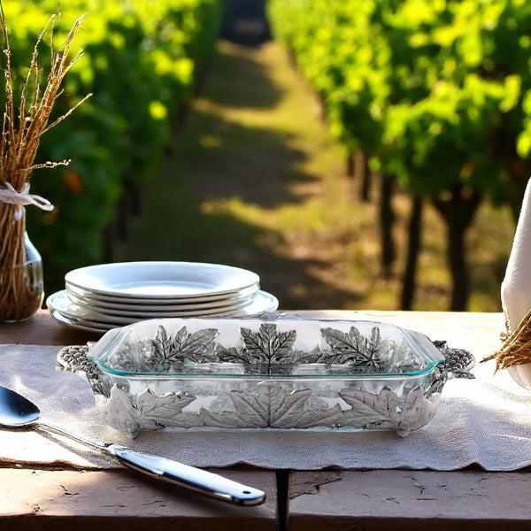 Arthur Court Artichoke Pyrex Holder 3qt