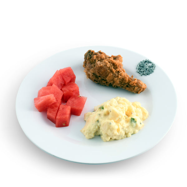 Arthur Court Bee Melamine Lunch Plates - Set Of 4