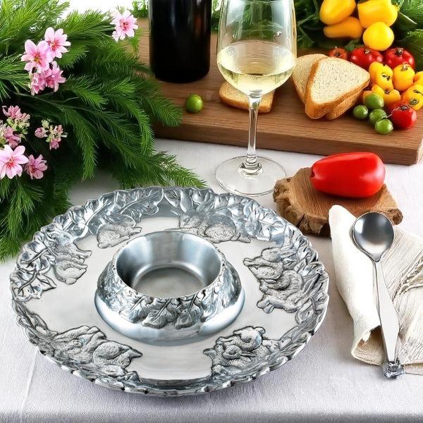 Arthur Court Bunny Chip And Dip