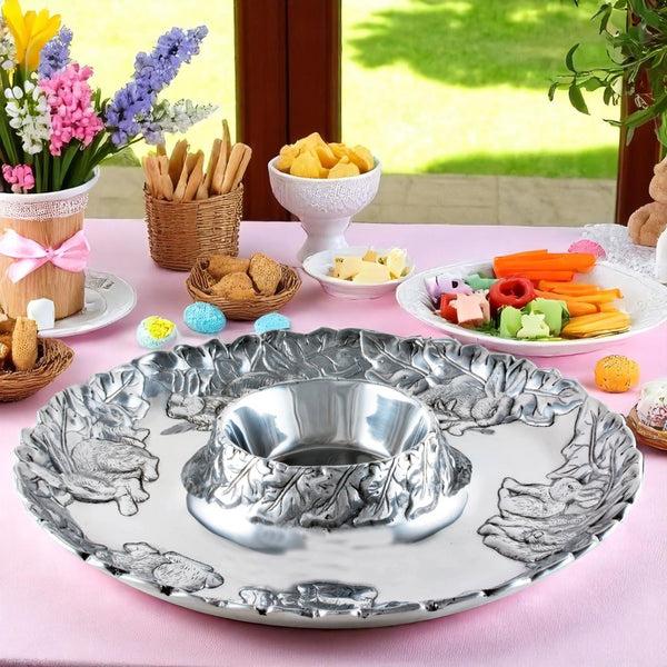 Arthur Court Bunny Chip And Dip