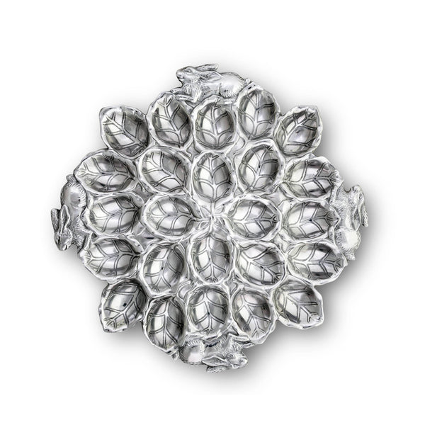 arthur court Bunny Deviled Egg Holder Large