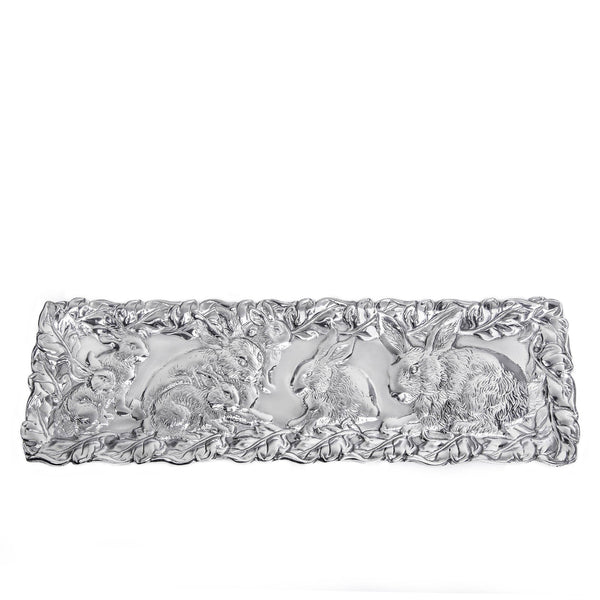 arthur court Bunny Oblong Tray