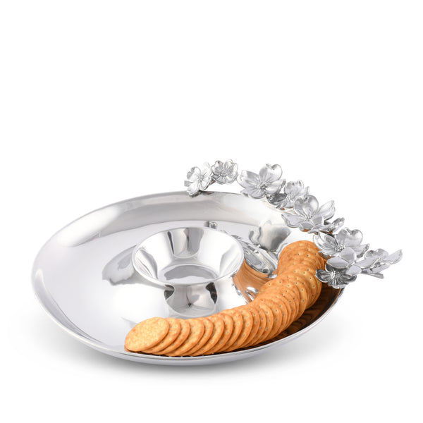 arthur court Butterfly and Dogwood Chip and Dip