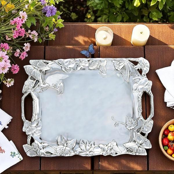 Arthur Court Butterfly Clutch Tray