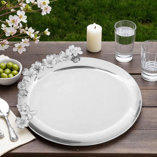 Arthur Court Butterfly Dogwood Platter