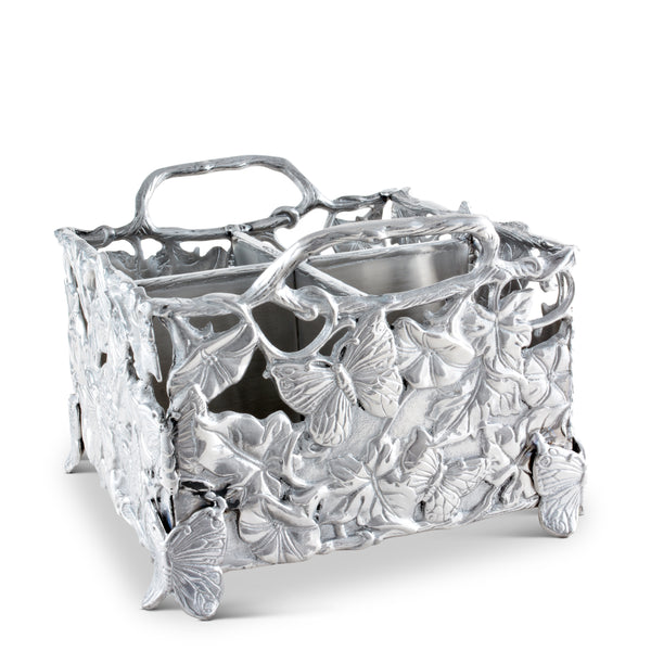 arthur court Butterfly Flatware Caddy