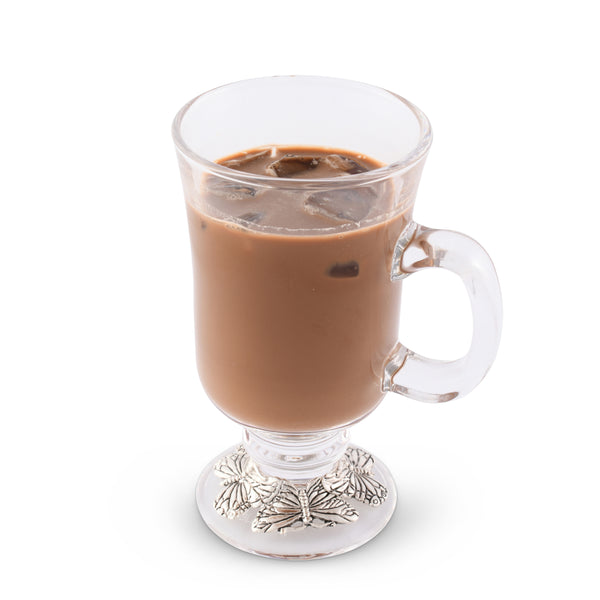 arthur court Butterfly Glass Mugs