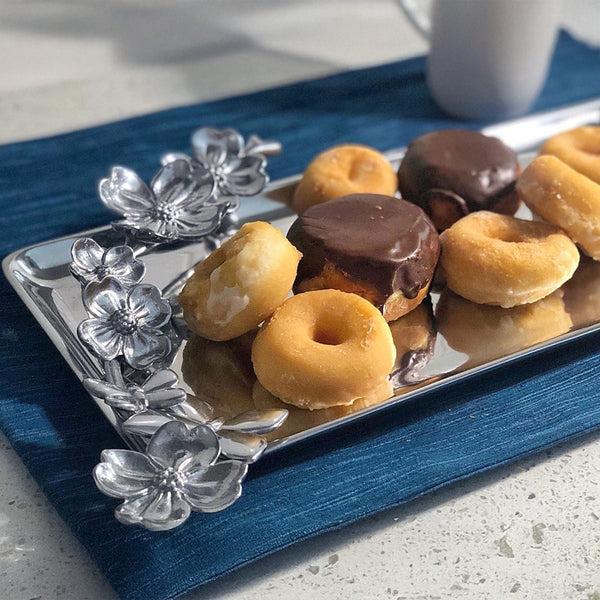 Arthur Court Butterfly Oblong Dogwood Tray