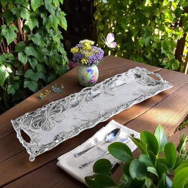 Arthur Court Butterfly - Oblong Tray 18 X 6