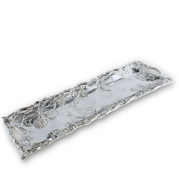 arthur court Butterfly - Oblong Tray 18 x 6