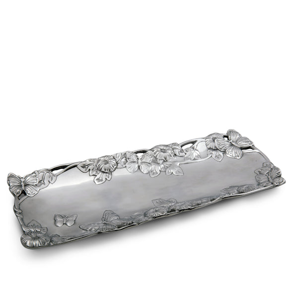 arthur court Butterfly - Oblong Tray 19 x 7.5