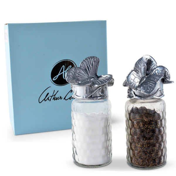 Arthur Court Butterfly Salt And Pepper Set