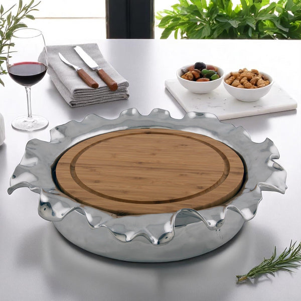 Arthur Court Carmel Cheese Stand 10 Board