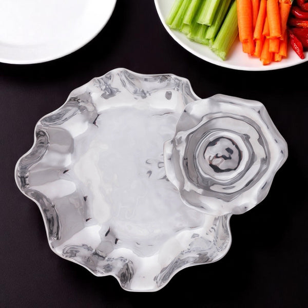 Arthur Court Carmel Chip And Dip Set