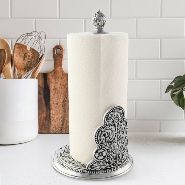 Arthur Court Concho Pattern Paper Towel Holder