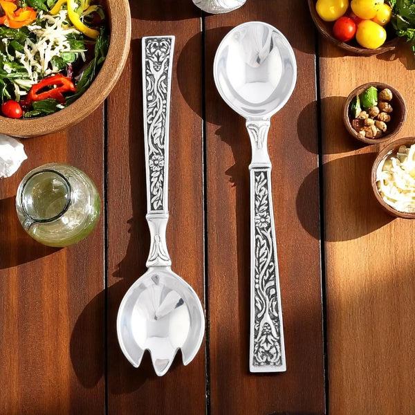 Arthur Court Concho Pattern Serving Set