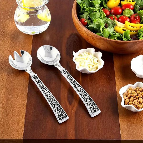 Arthur Court Concho Pattern Serving Set