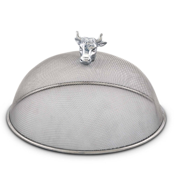 arthur court Cow Head Stainless Mesh Picnic Cover