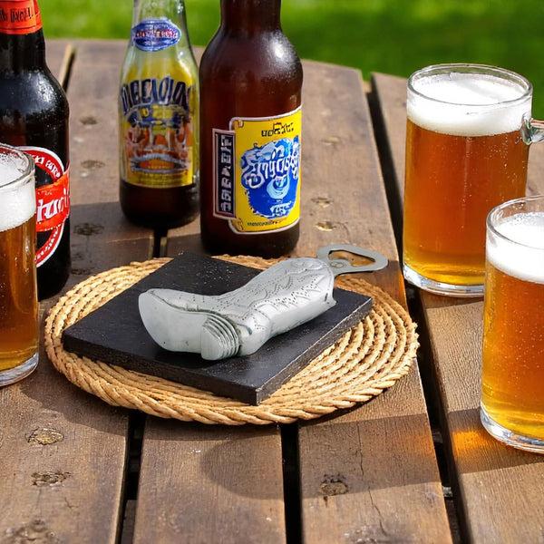 Arthur Court Cowboy Boot Bottle Opener