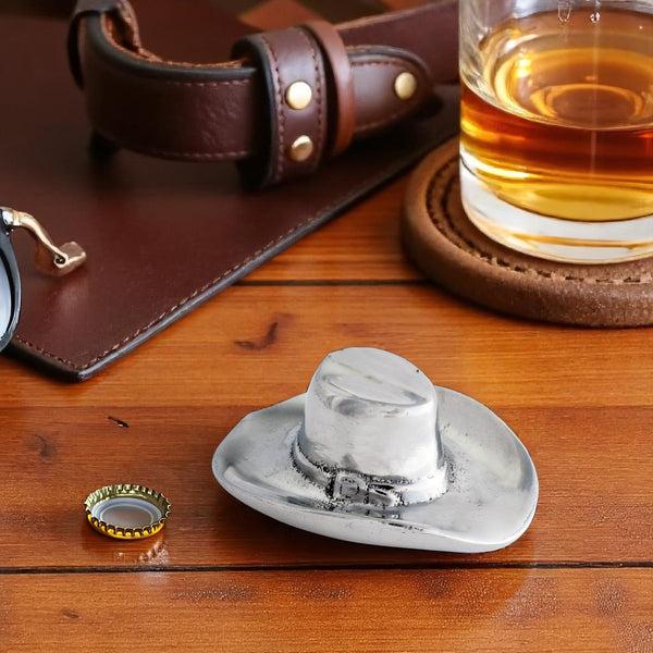 Arthur Court Cowboy Hat Bottle Opener