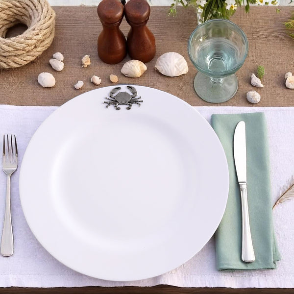 Arthur Court Crab Melamine Lunch Plates - Set Of 4