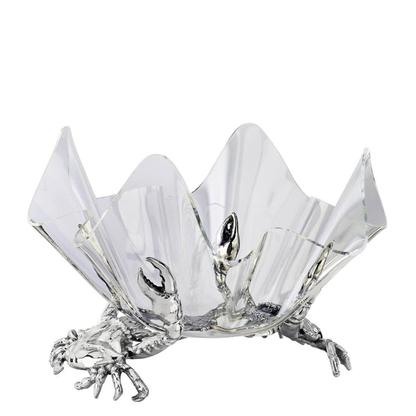 arthur court Crab Stand Acrylic Bowl 14