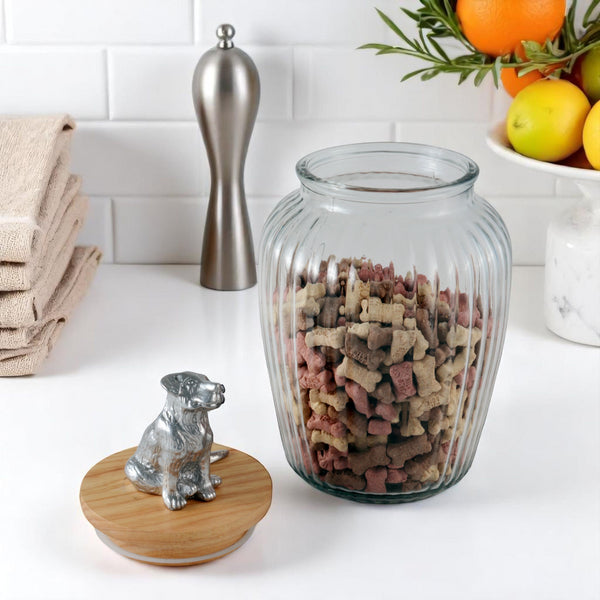Arthur Court Dog Treat Jar
