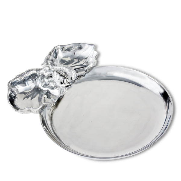 arthur court Elephant 14 Round Chip & Dip