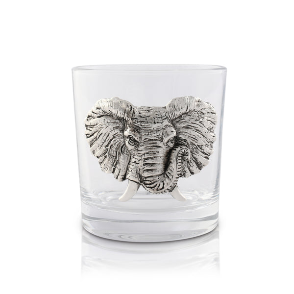 Arthur Court Elephant Bar Glasses Set Of 4