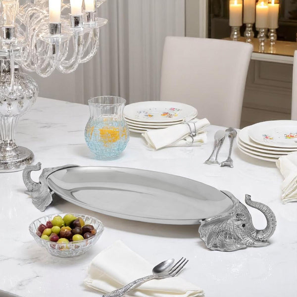Arthur Court Elephant Centerpiece Tray