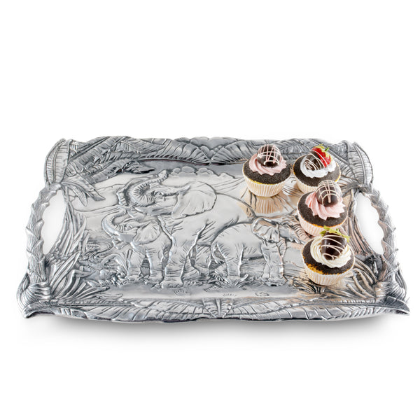 Arthur Court Elephant Clutch Tray