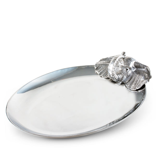 arthur court Elephant Oval Platter