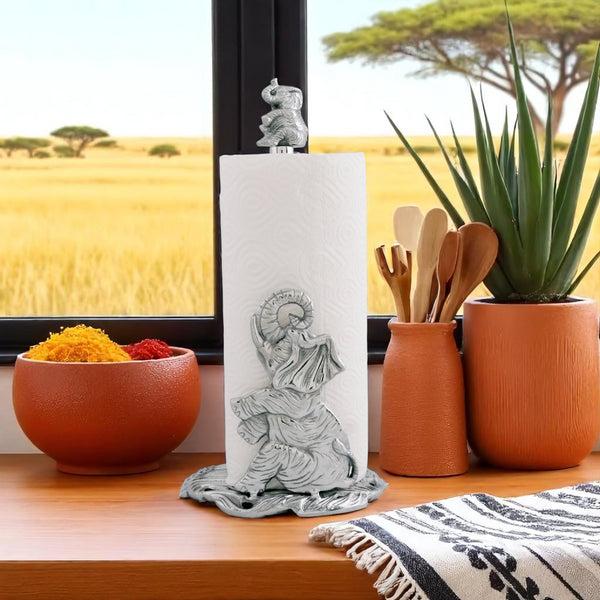 Arthur Court Elephant Paper Towel Holder