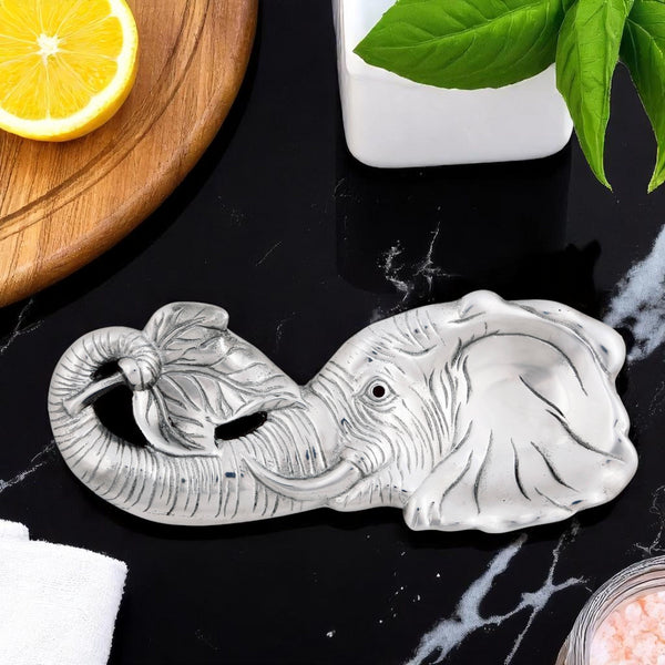 Arthur Court Elephant Spoon Rest