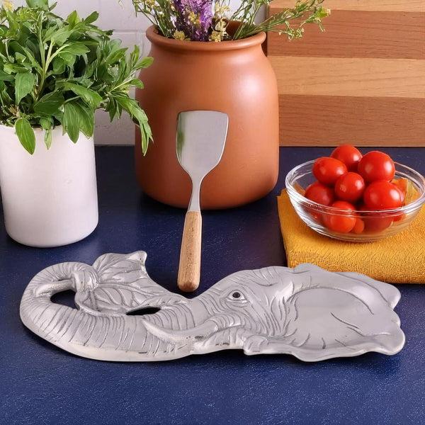 Arthur Court Elephant Spoon Rest