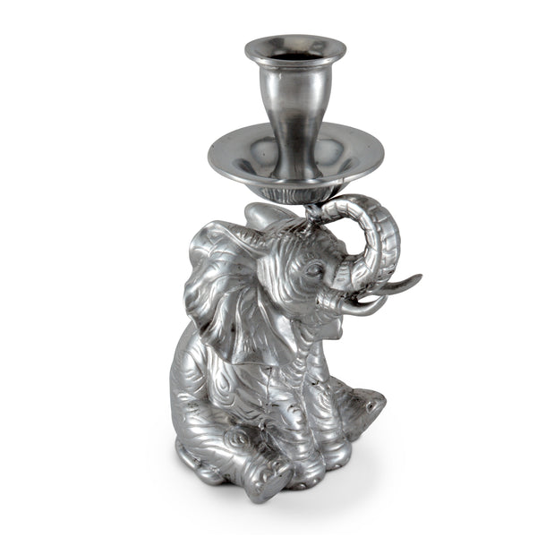arthur court Elephant Taper Candle Holder