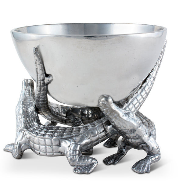 arthur court Elevated Alligator Bowl 5.5 inches