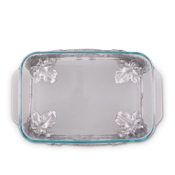 Arthur Court Elevated Grape Pyrex Holder 3qt