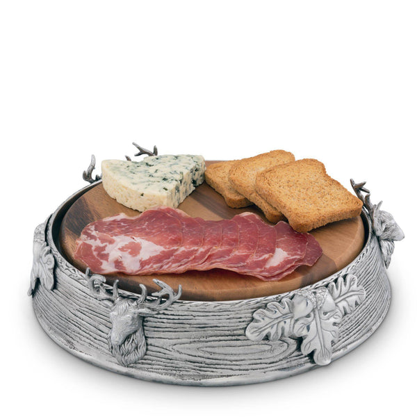 arthur court Elk Cheese Pedestal