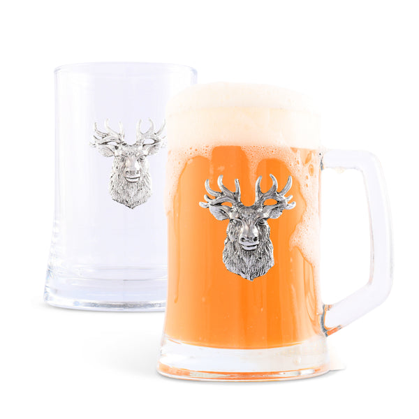 arthur court Elk Head Beer Mugs - Set of 2
