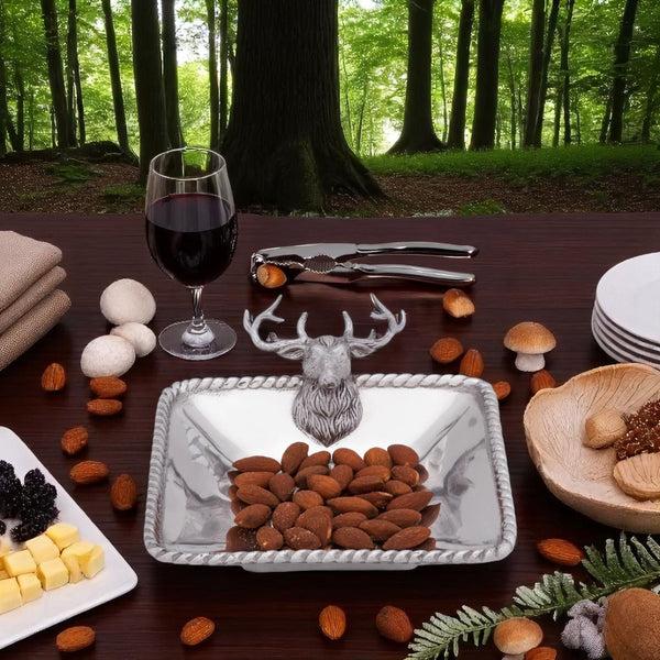 Arthur Court Elk Head Nut Bowl