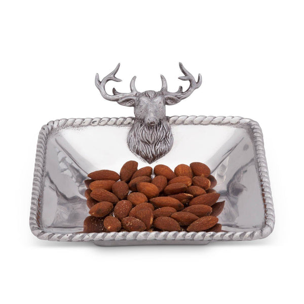 arthur court Elk Head Nut Bowl