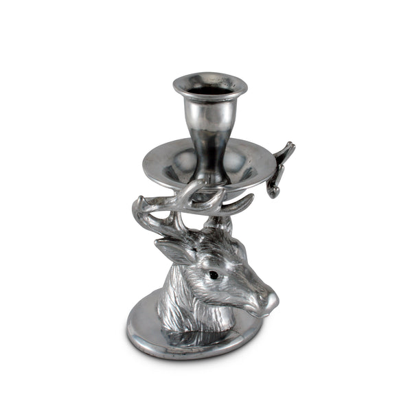 arthur court Elk Taper Candle Holders