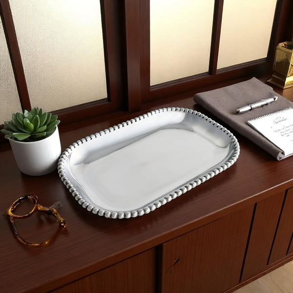 Arthur Court Engravable Beaded Catch All