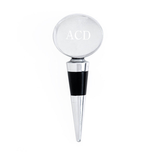 Arthur Court Engravable Oval Bottle Stopper