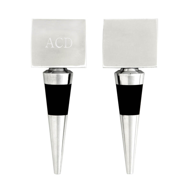 Arthur Court Engravable Square Bottle Stopper